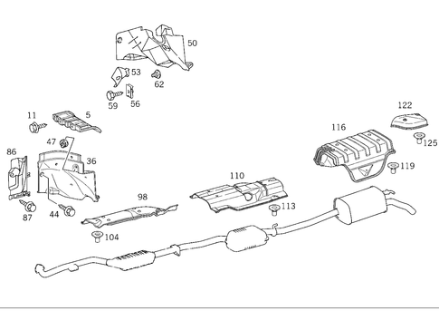Screening Plates for 1994 Mercedes-Benz E420 #0