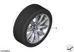 36112212946 - Retrofitting / Conversion / Accessories: Complete Alloy Wheel Winter for BMW: 528i, 528iX, 535d, 535dX, 535i, 535iX, 550i, 550iX, 640i, 640iX, 650i, 650iX, Hybrid 5 Image image