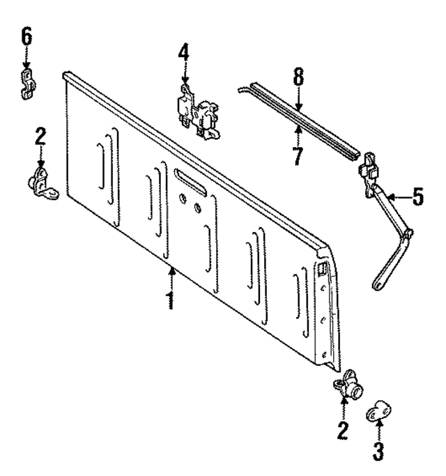 55004886 - Body: Lock for Mopar Image
