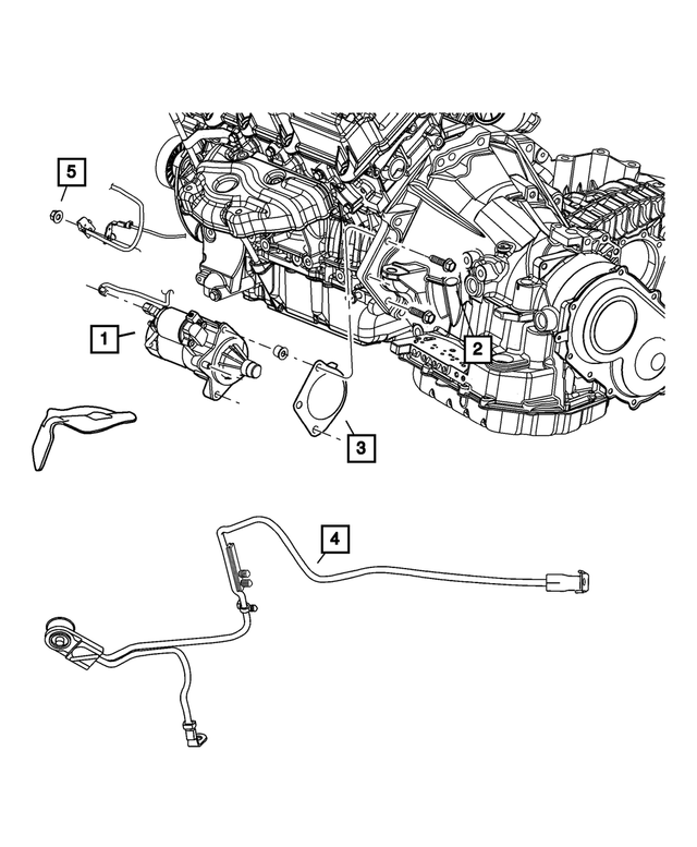 4795742AD - Electrical: Starter Wiring for Mopar Image