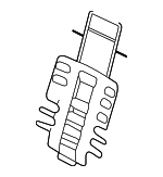 1K0881705AF - : Lumbar Support for Audi: A3, A3 Quattro Image