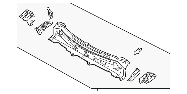 mmmaaa2653ページ KB7W-53-500 - Cowl Panel - 2017-2025 Mazda CX-5 | Mazda Swag