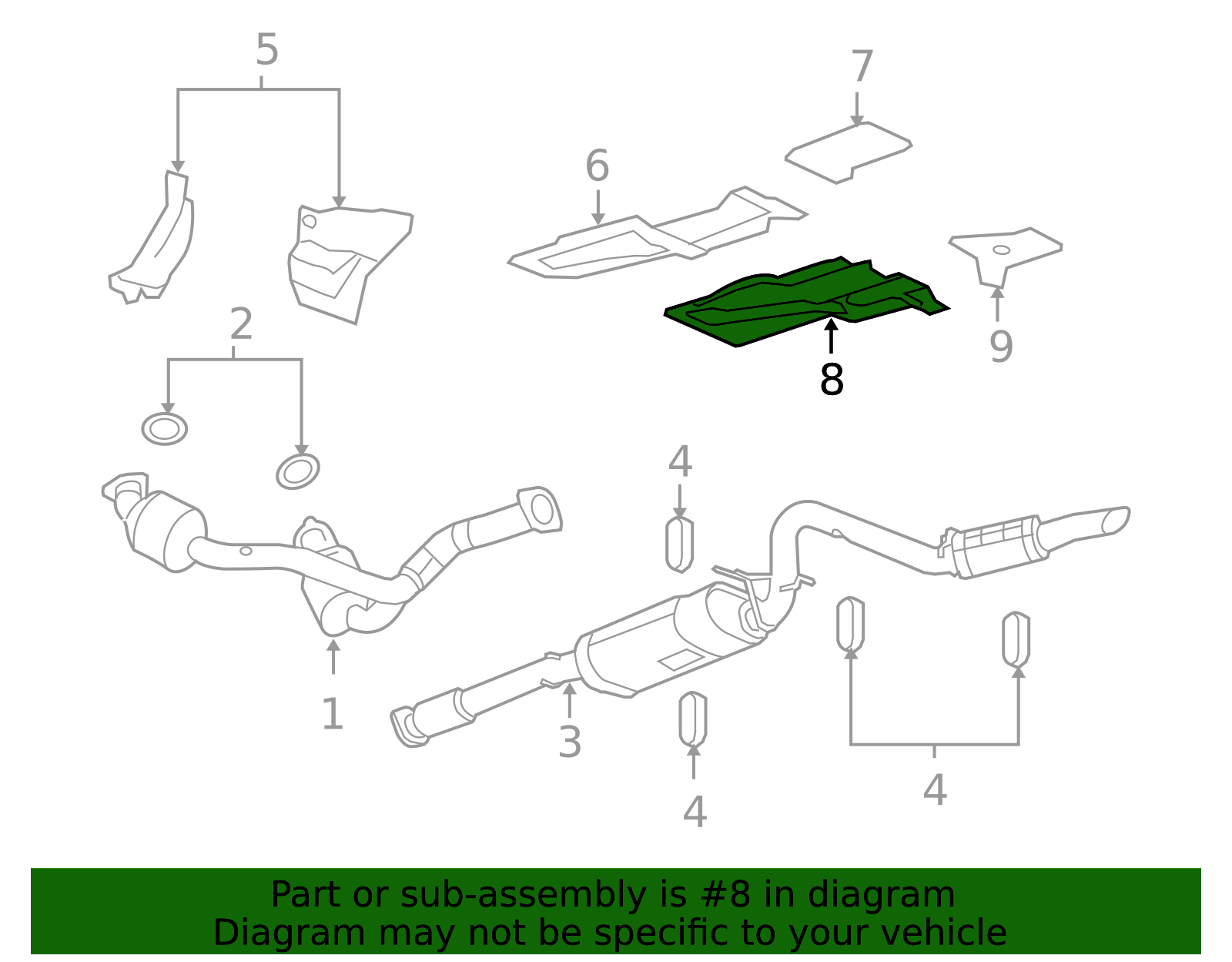 Exhaust Heat Shield - OEM Thermal Protection | AutoNation Parts