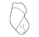 GJ6R69926 - Body: Drain Hose Joint for Mazda: 3, 6, CX-3, CX-5, CX-7, CX-9, MPV Image