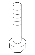 N91184301 - Suspension: Engine Cradle Mount Bolt for Audi: A8 Quattro, e-tron Quattro, e-tron S, e-tron S Sportback, e-tron Sportback, Q7, Q8, Q8 e-tron, Q8 e-tron Sportback, RS Q8, RS6 Avant, RS7 Sportback, S8, SQ7, SQ8, SQ8 e-tron, SQ8 e-tron Sportback Image