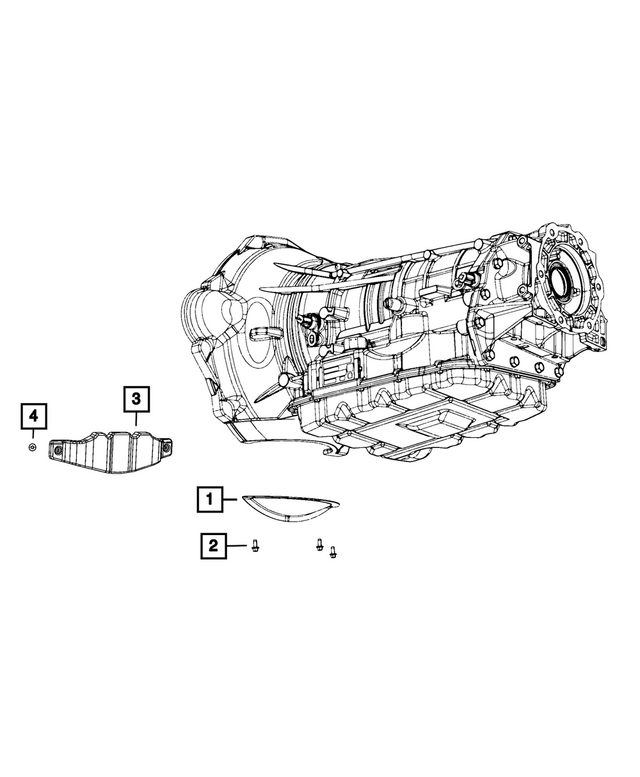 « 154596 – Transmission : Tête Collerette Hexagonale, Taraud Vis pour Mopar Image »