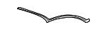 99756322500 - Body: Weatherstrip for Porsche: 911 Image