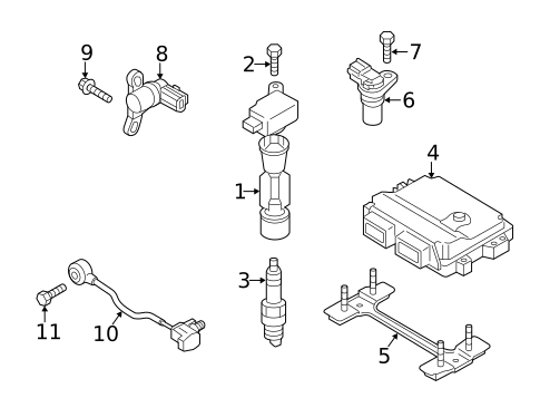 Sensors for 2009 Mazda MX-5 Miata #0