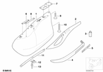 52537682662 - : Rear Right Handle With Zv for BMW-Motorrad Image