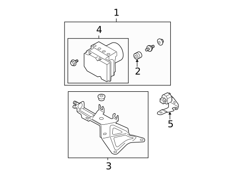 Anti-Lock Brakes for 2005 Subaru Impreza #0
