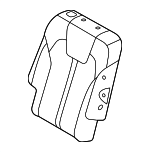 89460P2BC0MD6 - Body: Seat Back Cover for Kia Image