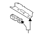 DV4Z4K338A - Body: Center Crossmember for Ford: Escape | Lincoln: MKC Image