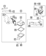 68048338AA - Fuel: Hood To Fender Seal for Mopar Image