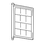 72127FA130 - HVAC: Door for Subaru: Forester, Impreza Image