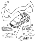 6503909 - Instrument Panel and Radios and Consoles: Screw for Mopar Image