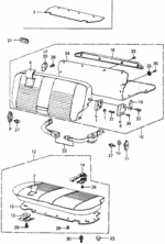 83822SA3830ZB - : Floor Mat, Trunk *YR63L* (Sincere Beige) for Honda Image