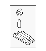 63319163699 - Body: Dome Lamp Assembly for BMW Image