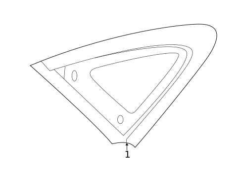 Glass & Hardware for 2020 Jaguar E-Pace #0