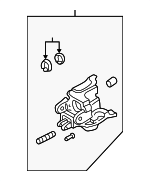 26099572 - Steering: Tilt Housing for Chevrolet: Classic, Malibu | Oldsmobile: Alero, Cutlass | Pontiac: Grand Am Image