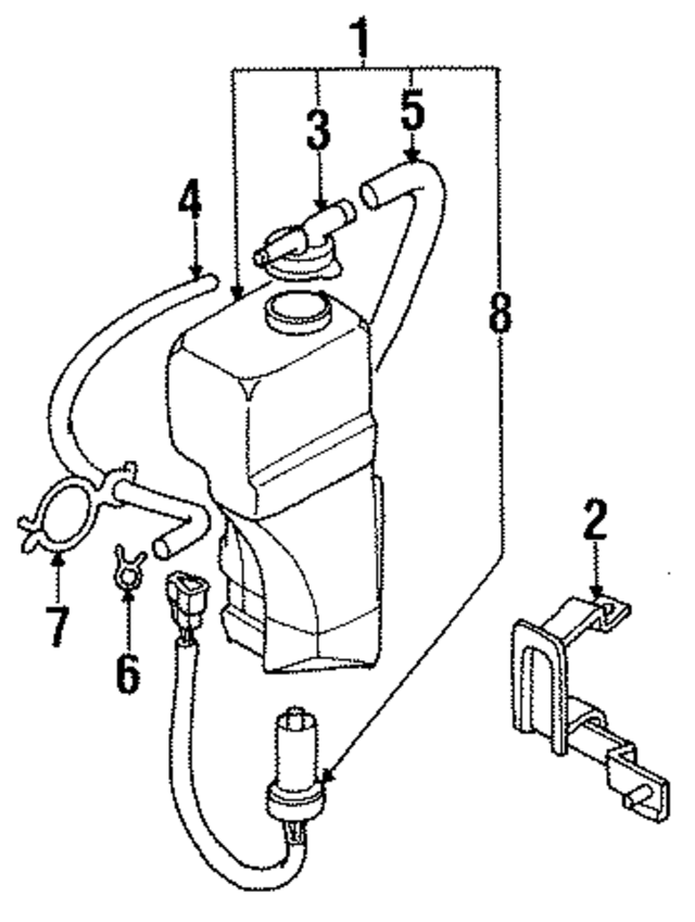 MB605272 - : Hose for Mitsubishi Image