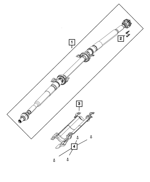 Drive Shaft for 2016 Chrysler 200 #0