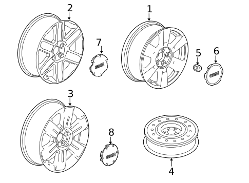 Wheels for 2015 GMC Terrain #0