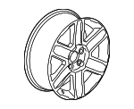 9598558 - : 18x7-Inch 6-Spoke Wheel for GMC: Terrain Image