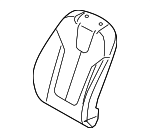 88360K9010SJA - Body: Seat Back Cover for Hyundai Image