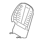 88391F2000NNB - Body: Seat Back Panel for Hyundai Image