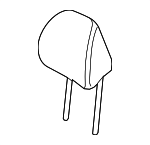 88700K9050SJA - Body: Headrest for Hyundai Image
