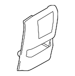 F1EZ58043B63AC - Body: Rear Panel for FORD Image