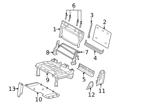 Third Row Seats for 2009 Dodge Grand Caravan #1