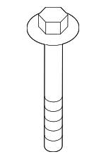 33506885313 - Suspension: Suspension Shock Absorber Bolt for BMW Image