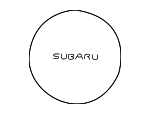 28821KE010 - Suspension: Center Cap for Subaru Image
