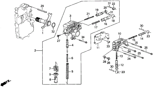 AT Regulator (86-87) for 1987 Acura Legend #0