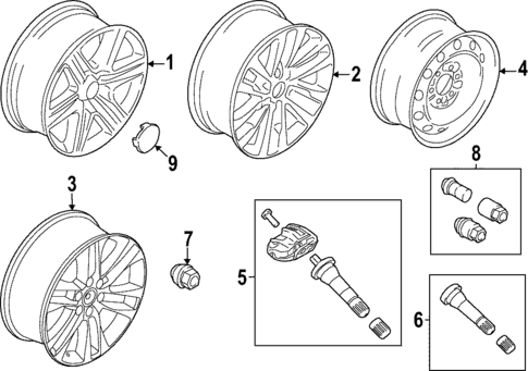 Wheels for 2024 Ford Expedition #1