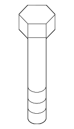 7119905391 - : Mount Bracket Bolt for BMW: 535i, 535i GT, 535i GT xDrive, 535i xDrive, 740Li, ActiveHybrid 5, ActiveHybrid 7, M2, M235i, M235i xDrive, X3, X4 Image