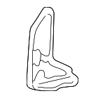 60821S10A00ZZ - : Tie Down Plate for Honda Image