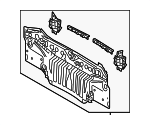 5830706221 - Body: Rear Body Panel for Toyota Image