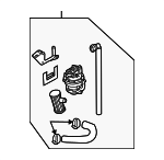 8E0906201K - Emission System: Leak Detect Pump for Audi: A4, A4 Quattro, RS4, S4 Image