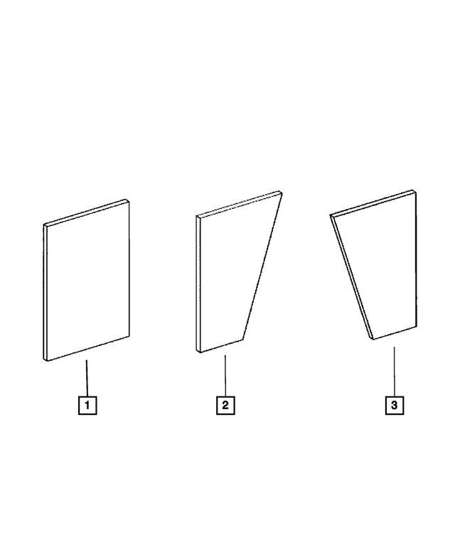 68010358AA - Body Sheet Metal Except Doors: Insulation for Dodge: Sprinter 2500, Sprinter 3500 Image