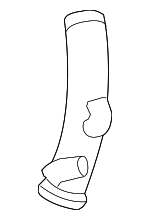 C2P10221 - Engine: Air Inlet Tube for Jaguar Image