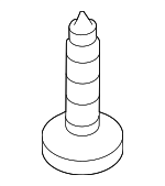 1244105207B - Body: Bumper Cover Screw for Kia Image
