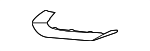 86596DW100 - Body: Trim Molding for Kia Image