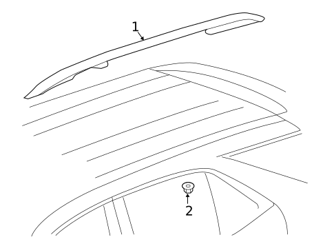 Luggage Carrier for 2019 GMC Terrain #0