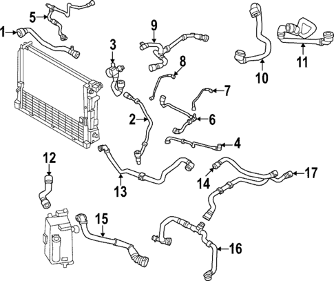 Hoses & Lines for 2023 BMW iX #0