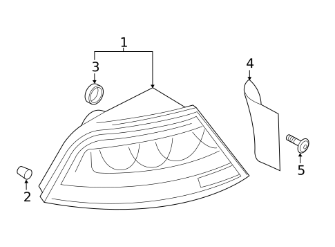 Bulbs - Chassis for 2018 Audi RS7 #0