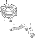 4504027 - Engine: Cover for Dodge: D100, D150, D250, W100, W150 Image