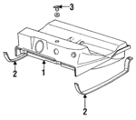 4203958 - Fuel System: Fuel Tank for Chrysler: Imperial, LeBaron, New Yorker | Dodge: Dynasty, Spirit Image