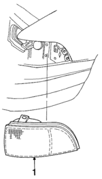 5976556 - Electrical: Park/Turn/Side for Buick: Commercial Chassis, Roadmaster | Chevrolet: Caprice, Impala | Oldsmobile: Custom Cruiser Image
